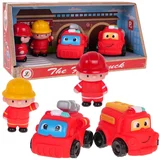  Vatrogasni set s vozilima Inlea4Fun THE FIRE TRUCK