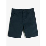 Koton Shorts - Navy blue Cene