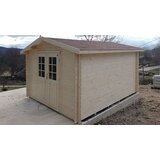Male kuće Drvena vrtna kućica Britta C 320 × 350 cm – bez završnog krovnog pokrova | shoptok.hr