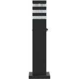  Vanjska podne svjetiljke sa senzorom crne 50 cm aluminijske | shoptok.hr