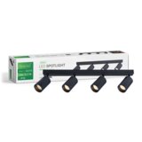 Greentech LED SPOT SVETILJKA GU10 X4 CRNA Cene