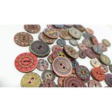 Retro leseni gumbi | različne velikosti | Shoptok.si