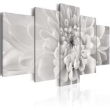  Slika - Dahlia flower in grey shades 100x50 Cijene