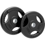 Monster Olimpijske gumijaste uteži Tri-Grip, črne, pari, kompleti, 20 kg, par, (5000278675) | Shoptok.si