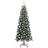vidaXL Umjetno božićno drvce s stalakom Zelena 76 x 76 x 150 cm | shoptok.hr