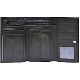  Ženska denarnica Business, velika, usnjena, črna | Shoptok.si
