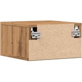 Maison Chic Zidni noćni ormarić boja hrasta artisan 35 x 35 x 20 cm | shoptok.hr