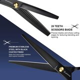 BOZHIHONG set frizerskih škarij s pelerino | Shoptok.si