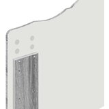  Uzglavlje s uzglavljem Siva Sonoma 90 cm Konstruirano drvo | shoptok.hr