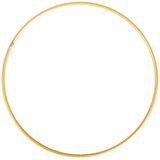 RAYHER Obroč kovinski, 25 cm, zlat, (20615060) | Shoptok.si