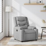  Naslonjač od tkanine svjetlosivi | shoptok.hr