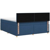  Boxspring krevet s madracem Plava 140 x 200 cm Tkanina | shoptok.hr