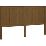  Uzglavlje za krevet boja meda 205,5x4x100 cm masivna borovina | Shoptok.si