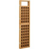 Sobna 4-delni paravan/mreža iz lesa jelke 161x180 cm, (20611501) | Shoptok.si