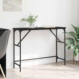  Konzolna stolica Crni hrast 100 x 32 x 75 cm Konstruirano drvo | shoptok.hr
