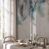  Foto tapeta - Colourful Feathers 400x280 | shoptok.hr