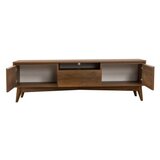 Hanah home tv polica vina walnut