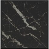  Stolić za kavu crni 80 x 80 x 35 cm od kaljenog stakla | shoptok.hr