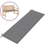 vidaXL jastuk za vrtnu klupu sivi 150x50x3 cm Cijene