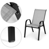 Multi Garden set od 4 vrtne stolice – za terasu ili balkon, svijetlosive | shoptok.hr