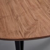Bessagi Home jedilna miza elias, les akacije, kovina, Ø 90 cm | Shoptok.si
