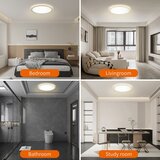  Brilagi - LED RGB prigušiva svetiljka ULTRA SLIM LED/18W/230V prečnik 30 cm bela + daljinski upravljač | Eponuda.com