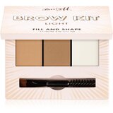Barry M Fill and Shape Brow Kit set za oblikovanje obrvi odtenek Light 3x1,5 g Cene