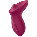 Satisfyer Exciterrr - Vrtljivi vibrator za klitoris s kroglicami (rdeč) | Shoptok.si