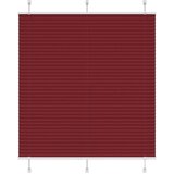 vidaXL Plisirana žaluzija Bordeaux Red 115x150 cm Širina tkanine | Shoptok.si