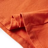  Dječja majica s dugim rukavima tamnonarančasta 104 | shoptok.hr