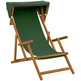  Ležaljka 4 pcs 3 Pozicija Čvrsto drvo eukaliptusa Zelena | shoptok.hr