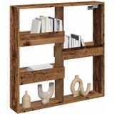  Zidni ormarić boja staro drvo 80x15x80 cm od konstruiranog drva | shoptok.hr