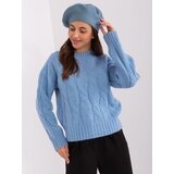 Wool Fashion Italia Cap-AT-CZ-231305.85P-Grey-Blue | shoptok.hr