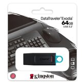 Kingston dataTraveler Exodia (dtx/64gb) 64GB crna usb memorija