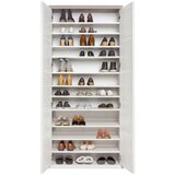 Hom`in omara za čevlje siva, bela | Shoptok.si