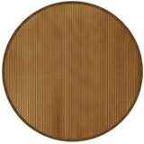  Okrugli tepih smeđi 100 cm od bambusa | Eponuda.com