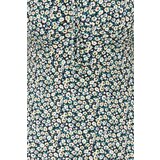 Trendyol Curve Multicolored Floral Patterned Buttoned Knitted Dress | shoptok.hr