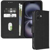 AVIZAR Ohišje za iPhone 16 Plus Clamshell denarnica in držalo za videoposnetek, Črna, (5000010323) | Shoptok.si