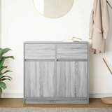  Komoda s ladicama siva sonoma 80x34x76 cm konstruirano drvo | Eponuda.ba