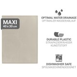 Wenko Bež gumena podloga za ocjeđivanje posuđa 40x30 cm Maxi – | shoptok.hr