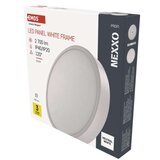  LED površinska svetilka NEXXO, okrogla, bela, 28,5W, nevtralna bela | Shoptok.si