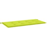  Jastuk za vrtnu klupu jarkozeleni 120x50x4 cm od tkanine Oxford | shoptok.hr