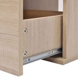 vidaXL 9-Delni Komplet Kopalniškega Pohištva Umivalnik in Pipa Bež | Shoptok.si
