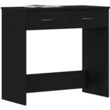  Stol s ladicama Crni hrast 80 x 40 x 75 cm Konstruirano drvo | shoptok.hr