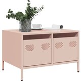 vidaXL TV ormarić ružičasti 68x50x43,5 cm hladno valjani čelik Cijene