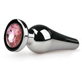 EasyToys - Anal Collection Metalni analni čep No. 11, srebrno/ružičasti Cijene