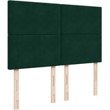  Krevet s oprugama i madracem tamnozeleni 140x200 cm baršunasti | shoptok.hr