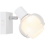 Globo 54309-1W - zidno usmereno svetlo tokki 1xE14/40W/230V belo | Eponuda.com