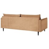 Ropez Smeđa baršunasti sofa 203 cm Juli – | shoptok.hr