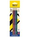 Olovka GRAFITNA HB NORIS COLOUR PK4 STAEDTLER 120-S BK4 BLISTER | shoptok.hr
